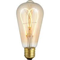 Ampoule décorative LED E27 en or 2000 K chaud 380...