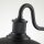 Wandlampe außen H: 33,1 cm IP44 Schwarz E27 Maritim