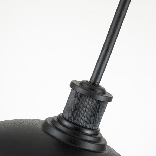 Lampe de plafonnier extérieur ajustable max. 1,3 m noir E27 IP44