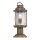 Lampe de socle aluminium verre E27 IP44 47,1 cm Vintage