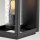 Applique murale dextérieur Vintage E27 IP44 H : 51,8 cm Noir
