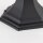 Lampe de socle 39,3 cm IP44 noir E27 chemin de jardin