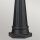 Mastleuchte 216,4 cm IP44 Vintage Schwarz E27 Garten Weg