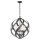 Hängelampe rund Ø50 cm 4x E14 Outdoor Terrasse