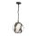 Außenlampe Glas Metall E27 IP44 H: max. 287,3 cm Modern