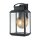 Lampe dextérieur murale E27 IP44 45,7 cm de haut verre aluminium
