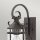 Lampe dextérieur vintage aluminium verre E27 IP44 33 cm de haut