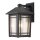 Lampe dextérieur vintage murale E27 IP44 H : 41,8 cm Noir