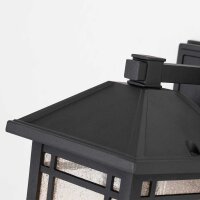 Lampe dextérieur murale E27 IP44 H : 24,8 cm...