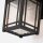 Außenleuchte Wand E27 IP44 H: 24,8 cm Aluminium Glas