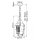 Lampe dextérieur Veranda E27 IP44 H : max. 211,8 cm réglable