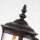 Lampe dextérieur murale IP44 H : 41,5 cm Rustique verre alu en bronze