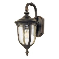 Applique ext&eacute;rieure en bronze verre alu IP44 41,5...