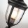Lampe de socle jardin IP44 46,6 cm de haut Rustique en bronze