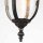 Lampe à suspendre extérieure aluminium verre IP44 L : 18,5 cm Vintage