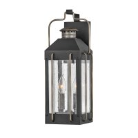 Lampe dextérieur mur aluminium verre IP44 47 cm de...