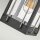 Außenleuchte E27 Wand Glas Aluminium IP44 34,4 cm hoch