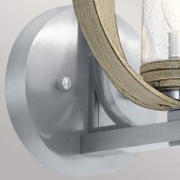 Außenwandleuchte IP44 H: 26,1 cm rund dekorativ IVES