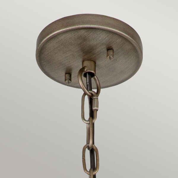 Außen Pendelleuchte Kugelschirm Ø 30,5 cm IP44 3x E14