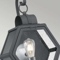 Applique murale extérieure Noir E27 IP44 48 cm de...