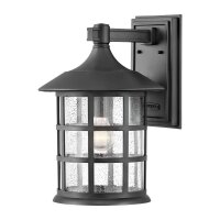 Applique extérieure noir E27 IP44 H : 38,9 cm robuste