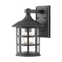 Lampe dextérieur murale H : 30,1 cm IP44 noir E27