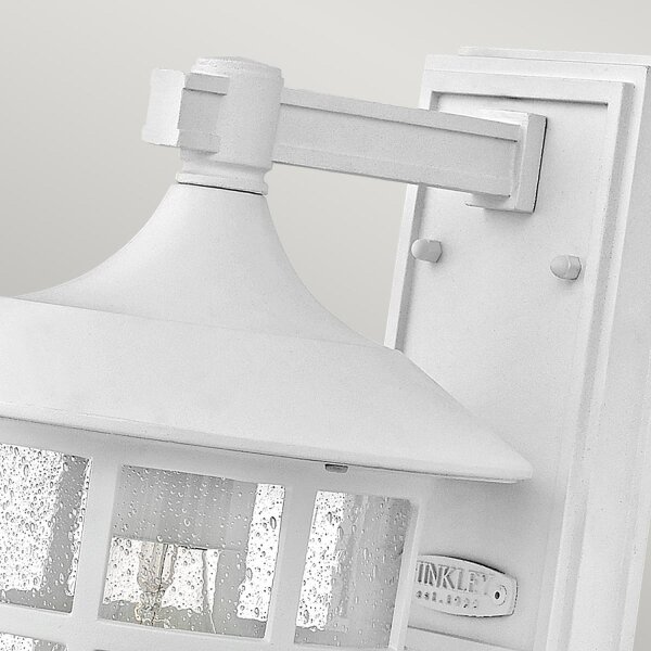 Lampe dextérieur murale E27 IP44 30,1 cm de haut Blanc Vintage