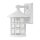 Lampe dextérieur murale E27 IP44 30,1 cm de haut Blanc Vintage