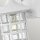 Wandlampe außen H: 23,8 cm IP44 Weiß E27 Vintage