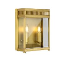Lampe dext&eacute;rieur en laiton verre IP44 31 cm de...