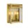 Lampe dextérieur en laiton verre IP44 31 cm de haut 2x E14