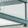 Außenlampe Echt-Messing Glas 30 cm breit IP44 E27 Grün antik