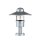 Lampe de socle avec détecteur de mouvement Acier inoxydable Verre 33,7 cm E27