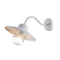 Applique extérieure acier inoxydable verre E27...