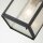 Hängende Außenlampe Aluminium Glas E27 IP44 H: max. 197,2 cm