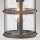 Applique extérieure E27 IP44 36,6 cm de haut aluminium verre