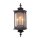 Applique extérieure grande H : 63,8 cm Verre Alu E14 IP44