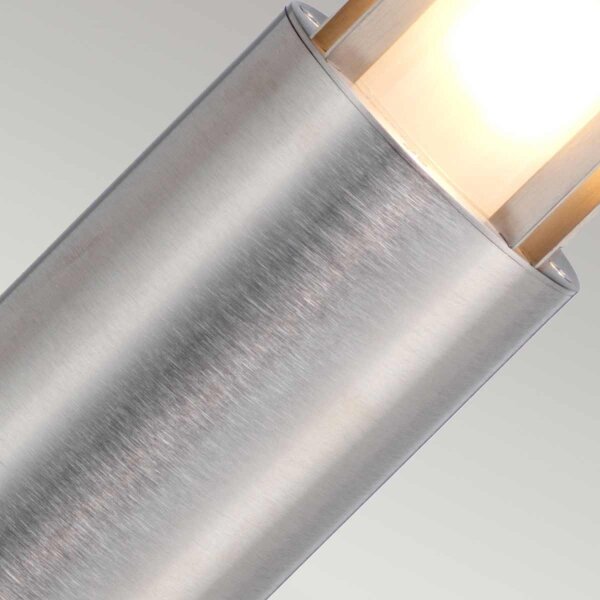Pollerleuchte Edelstahl Glas 70 cm IP55 Maritim SKIPTON
