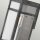 Applique murale extérieure vintage 33,6 cm de haut IP44 E27 Alu verre