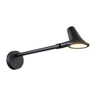 LED Außenleuchte Edelstahl H: 20,8 cm IP66 Schwarz...