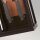 Applique extérieure alu verre H : 43,1 cm IP44 2x E14 Vintage