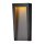 LED Wandlampe außen 38 cm hoch IP44 Schwarz eckig TWEED