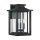 Außenwandlampe Schwarz 43,3 cm hoch IP44 Vintage 3x E14