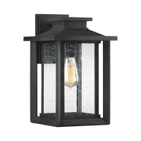 Applique murale extérieure Noir Vintage E27 IP44 H...