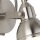Wandspot Metall verstellbar GU10 bis 50 W in Silber