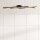 Dimmbare LED Deckenlampe Schwarz Natur L:108 cm 953 lm