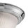 Deckenlampe Glas Metall E14 IP44 30 cm rund in Chrom