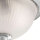 Deckenlampe Glas Metall E14 IP44 30 cm rund in Chrom