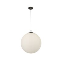 Kugel Lampe suspendue Abat-jour en verre Métal...
