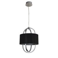 Blendarme LED Hängelampe Stoff Metall warmweiß...